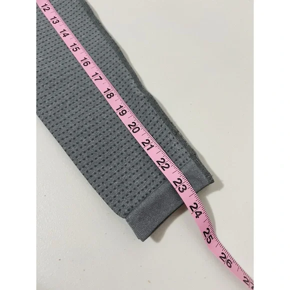 Gymshark Gray Seamless High Waisted Full Length  Leggings Size XS - Picture 9 of 9